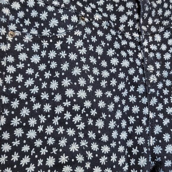 BDG Floral High Rise Skinny Jeggings Denim - Picture 5 of 12